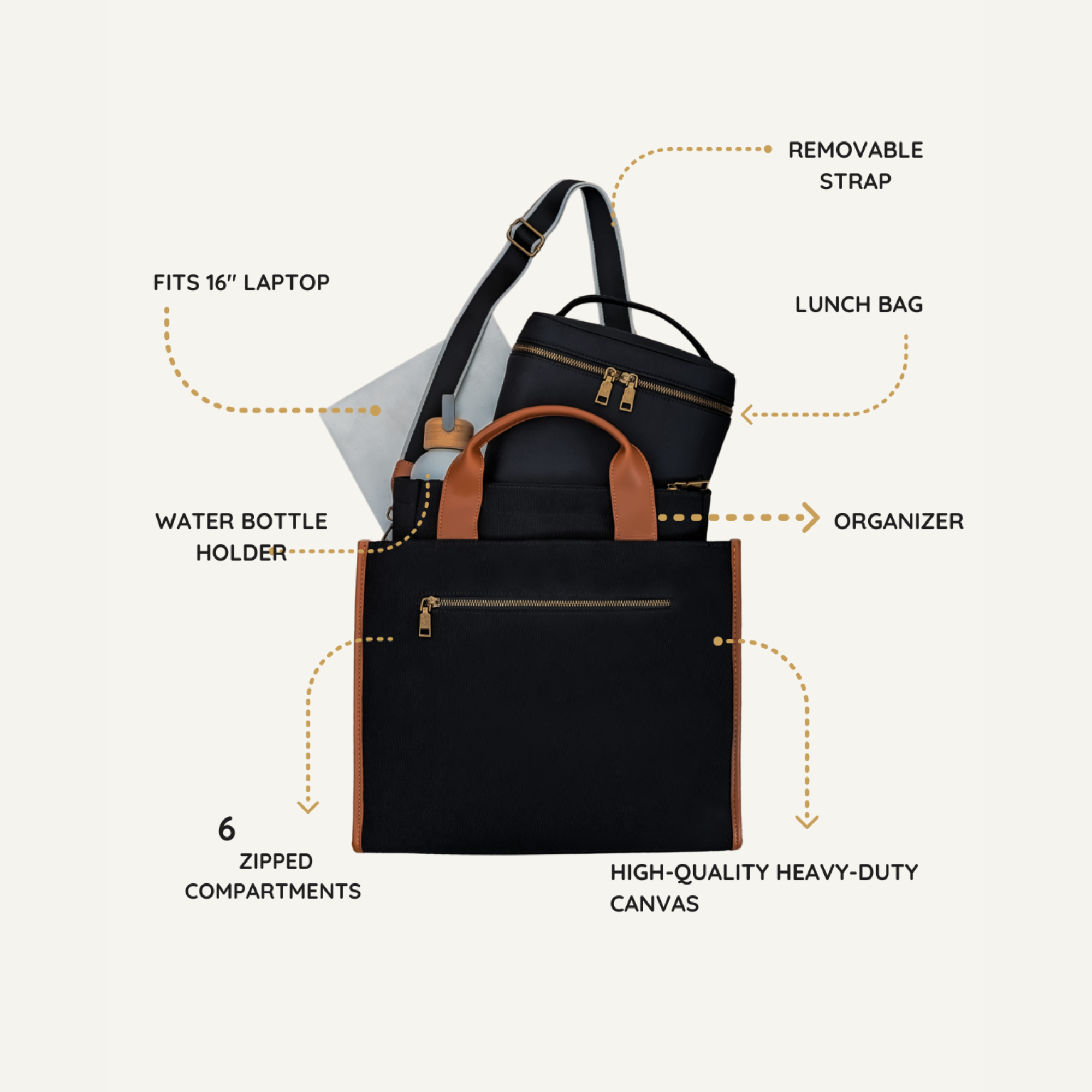 Totezee Black & Brown